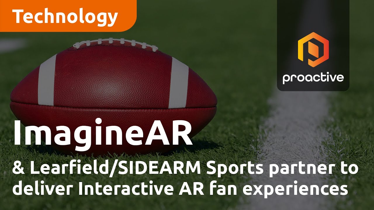ImagineAR and Learfield/SIDEARM Sports partner to deliver Interactive Collegiate AR fan experiences