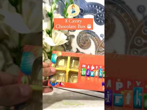 Introducing 8 Cavity Chocolate box