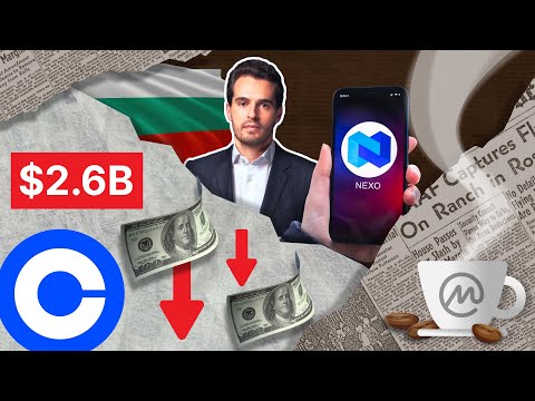 Nexo's Co-Founder Lashes Out at Bulgaria's 'Ludicrous' Charges [ Crypto Espresso 2.22.23 ]