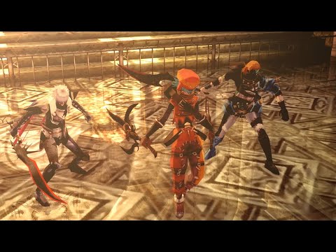 .hack//G.U. Last Recode Vol 3: Redemption - Azure Kite, Azure Orca, Azure Balmung Fight