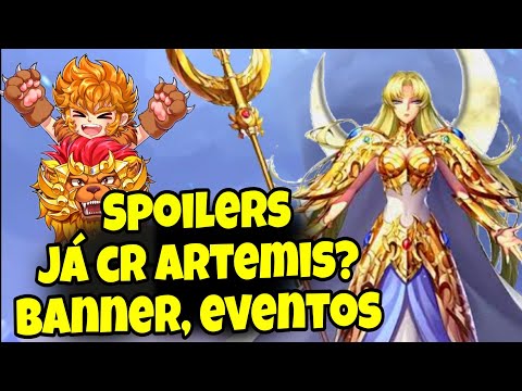 Spoilers: Cr Artemis Será? Banner e Eventos p/ Próxima Atualização - Saint Seiya Awakening