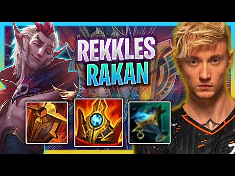 REKKLES IS A BEAST WITH RAKAN! | FNC Rekkles Plays Rakan ADC vs Ashe!  Season 2023