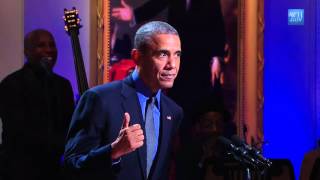 Obama introduces Keb Mo at White House Music Celebration