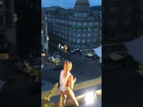 Veena for Duplex, rooftop terrace dance promotion