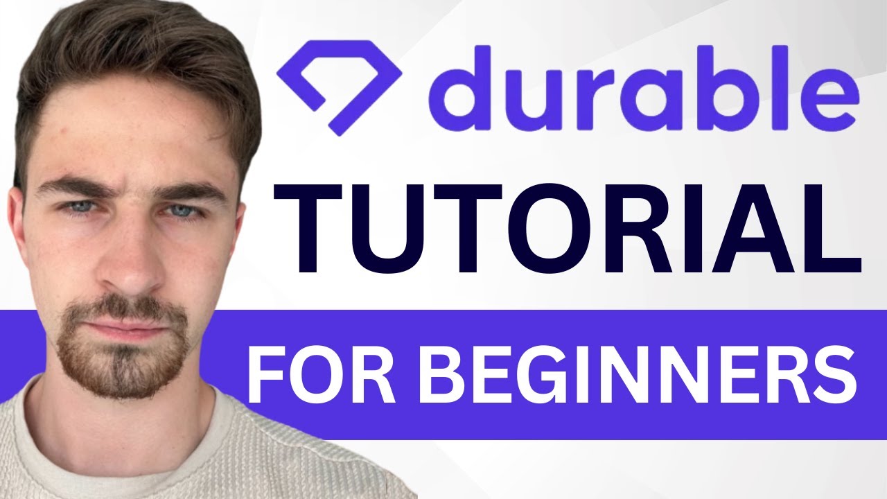 Durable AI Website Builder Tutorial 2024 (Step By Step Guide)
