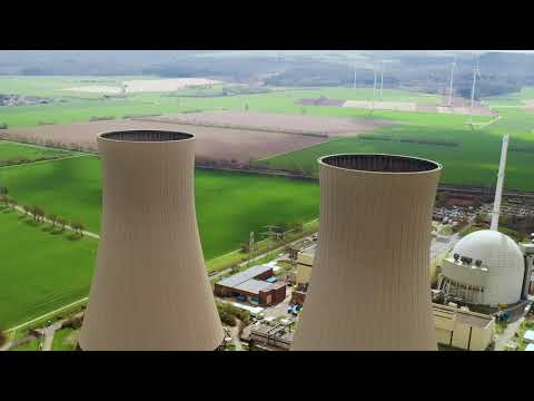 Zur letzten Revision: Kernkraftwerk Grohnde sagt Danke