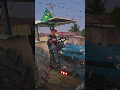 Desfile de tratores em Salitre Ceará agro capital da Mandioca agricultura familiar trator tratorada