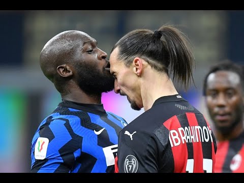 Zlatan Ibrahimovic and Lukaku in explosive bust-up during Milan derby