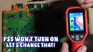 This PS5 Should've Been Easier To Fix But... SONY! PS5 Not Turning On Diagnosis & Repair