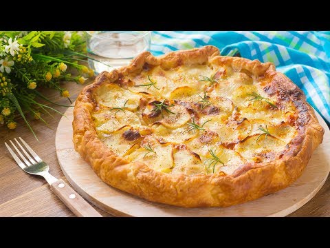 Torta di Pasta Sfoglia con Patate - Ricetta Torta Salata Facile e Veloce - 55Winston55
