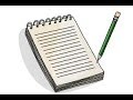 How To Draw A Notebook