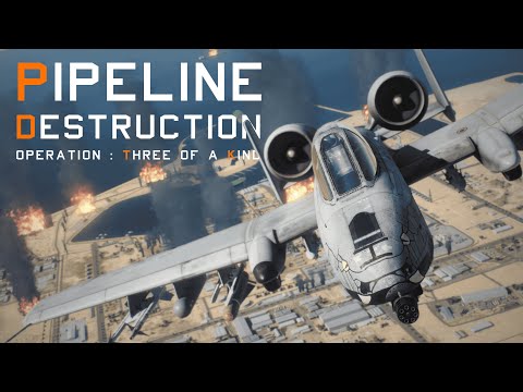 DCS Cinematics : Pipeline Destruction