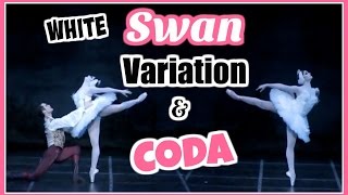 White Swan Variation &amp; Coda with Ballet Commentary | Kathryn Morgan