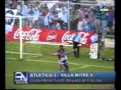 Nacional B 1999-2000. Atlético 3 - 0 Villa Mitre