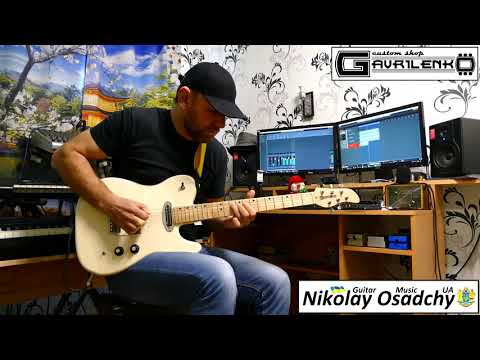 Gavrilenko Custom АС-10Т ♫Nikolay Osadchy - Improvisation Blues Rock Style♫