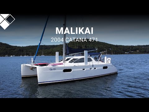 2004 Catana 471 "Malikai" For Sale with The Yacht Sales Co.
