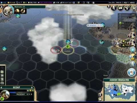 Civ-5 BNW Brazil culture Deity LP OCC 24