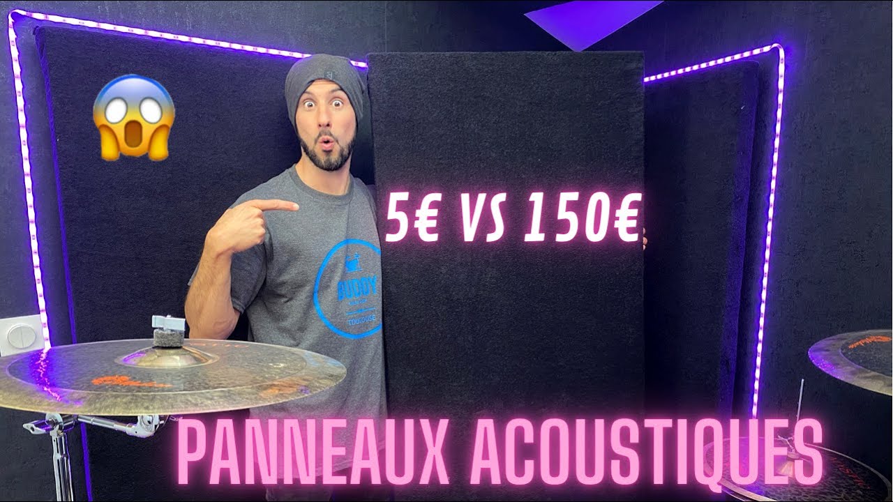 Comment fabriquer un panneau acoustique pour 5€