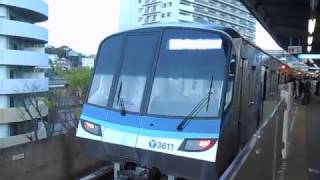 横浜市交通局3000V形　上永谷駅到着