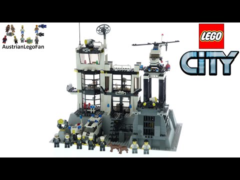 LEGO City 7237 Police Station Speed Build