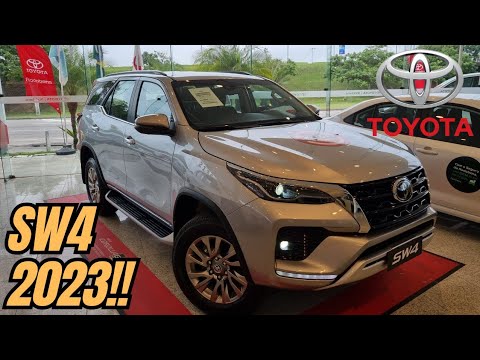 TOYOTA SW4 SRX DIESEL 2023 - EXTERIOR E INTERIOR EM DETALHES!!!