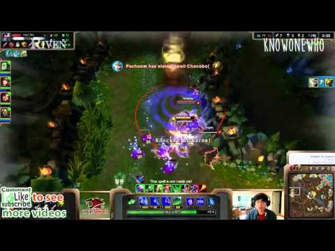 League of Legends Epic Moments - Helpful Blitz, Riven Divine, Unlucky Lee