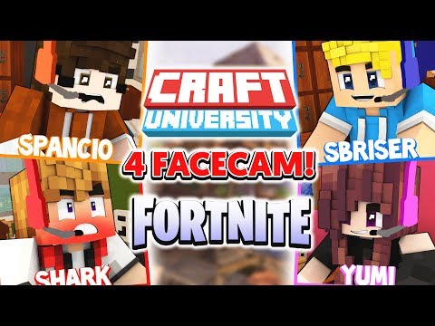 LA CRAFTUNIVERSITY GIOCA A FORTNITE SU MINECRAFT! Roleplay ITA