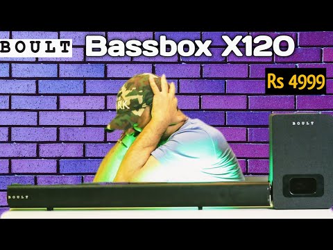 Thumbnail for Boult BassBox X120 Review | 120W Sound Bar For ₹4999