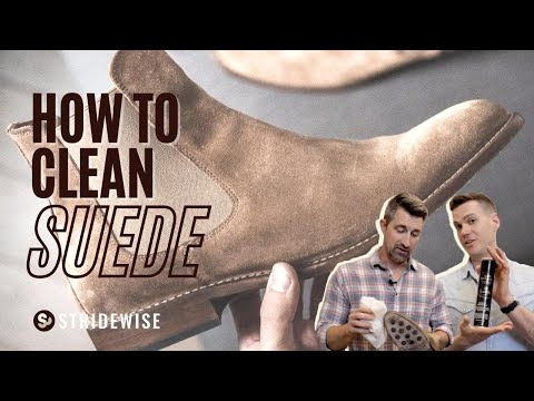 How to Clean Suede Boots – and Protect Them for the Future! Step-By-Step With @TrentonHeath