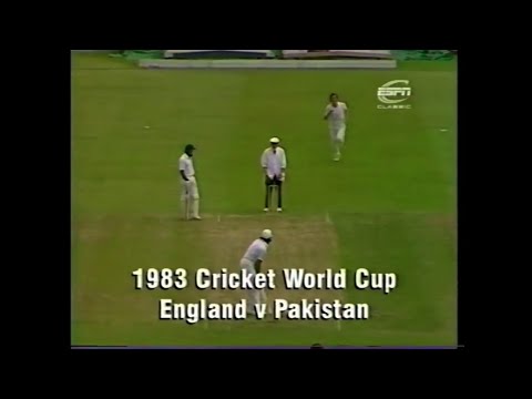 1983 Prudential World Cup Match 17: England vs Pakistan | Full Extended Highlights