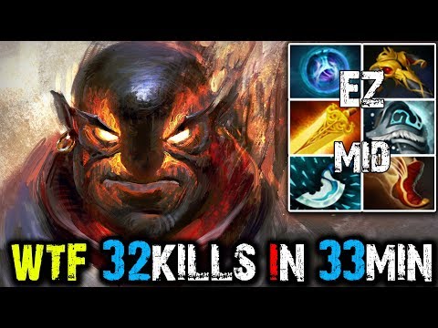 [Ember Spirit] How to Ez Win Midlane Vs Tinker WIth 32Kills in 33Min by yoky | Dota 2 FullGame