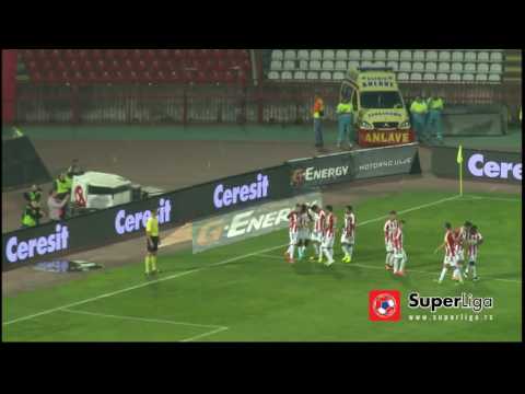 Super liga 2016/17: 10.Kolo: Crvena zvezda - Vojvodina 4:1 (1:1)