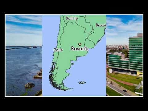 Rosario is the largest city in the central Argentine province of Santa Fe.