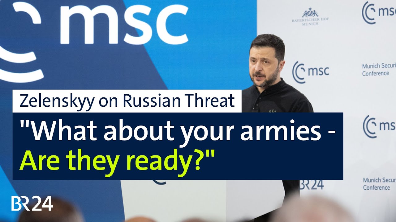 “If it's not Brussels, then it's Moscow": Zelenskyy's Statement at MSC 2025 | BR24