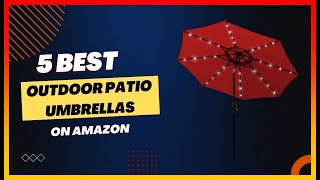 ✳️ Best Outdoor Patio Umbrellas on Amazon 💖 Top 5 Review | B
