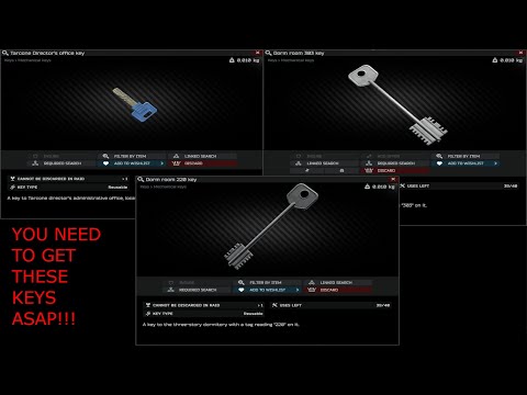 How to Get Early Quest Keys Fast and Easy - Escape from Tarkov
