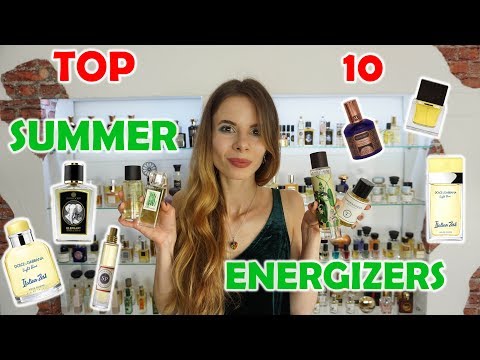 TOP TEN FRESH + ENERGIZING PERFUMES FOR SUMMER  | Tommelise Video