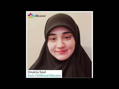 Omaima Saad - Early Childhood Educator - uMentor Talk Show Promo (May 29, 2021)