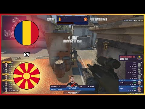 GRAND FINAL! | Romania vs North Macedonia | European Nations Cup - HiGHLiGHTS | CSGO