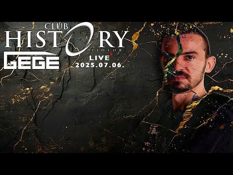 Gege  _Live_ History Music Club, Siófok /After/ 2025.07.06.