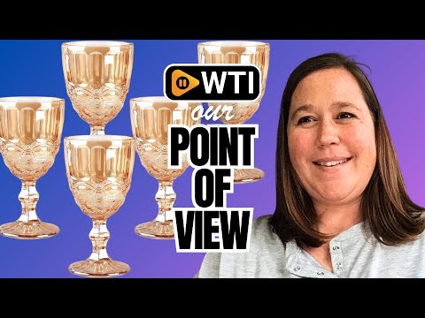 Vintage Wine Glasses Set of 6 - WTI product video review