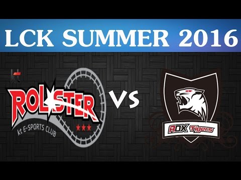 KT Rolster ROX Tigers -  LCK Summer 2016 Game 3