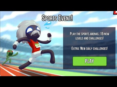 stickman vs zombies shooter apocalypse gameplay new update 2024  Daily challenge jet ⭐