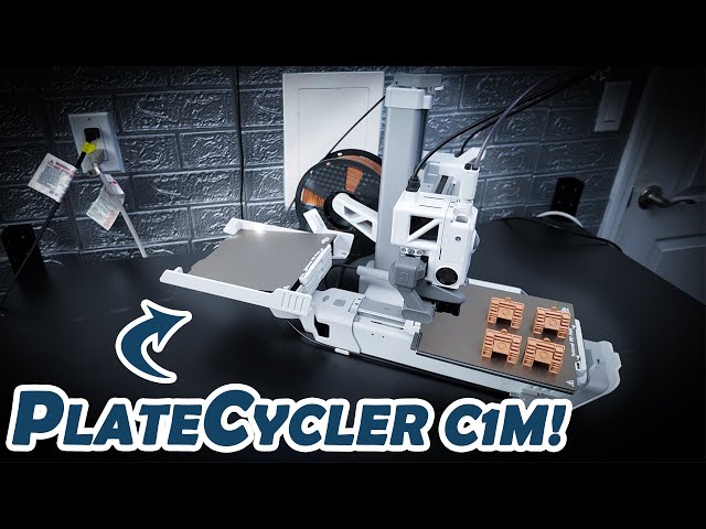 Vídeo relacionado con Chitu Systems PlateCycler C1M para Bambu Lab A1 Mini 3D Impresora, cambiador automático de placas, sistema de placas múltiples, impresión por lotes sin manos, accesorio y actualización sencillos para