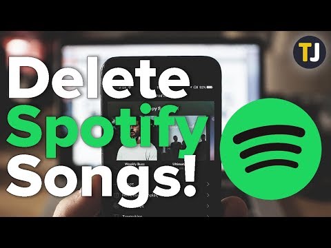 How to Delete ALL Your Spotify Songs! - YouTube
