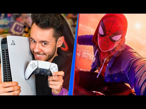 MY FIRST PS5 GAME *SPIDER-MAN* - TheGrefg