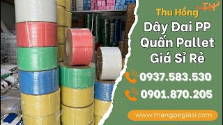 Dây Đai PP Siêu Chịu Lực Đủ Màu Giá Cực Rẻ Tại TPHCM