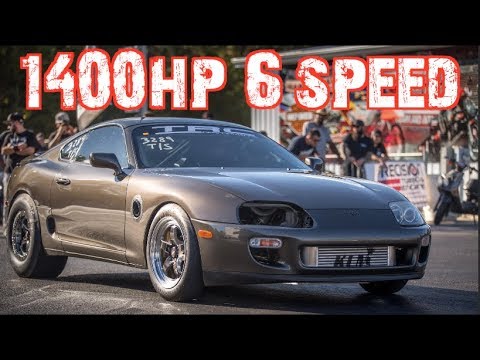 1400HP 6-speed Supra Beats EVERYONE - Wins $5000!