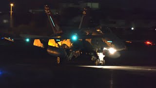 アメリカ海兵隊戦闘機F/A18ホーネット横田基地から訓練フライトへ Yokota AirBase VMFA232 Devil Iwakuni Hornet USMC MARINES