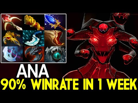 ANA [Medusa] Keep Spaming Hard Carry 90% Winrate in 1 Week Dota 2